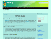 Tablet Screenshot of 2013.arisia.org